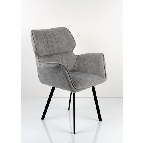 Krzesło DELUXE KR-168 Tkanina STRONG 14 Noga Metalowa